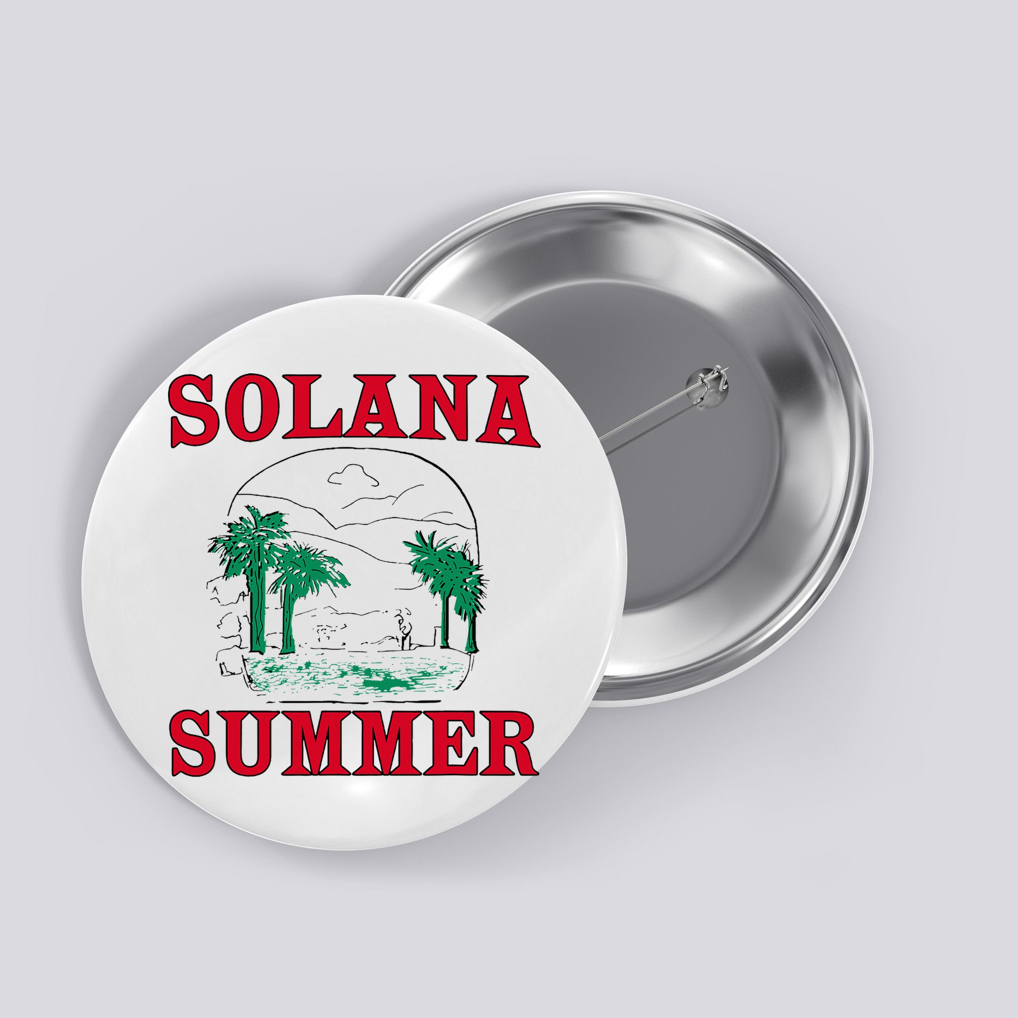 Solana Summer Button