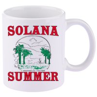 Solana Summer 11oz C Handle Ceramic Mug