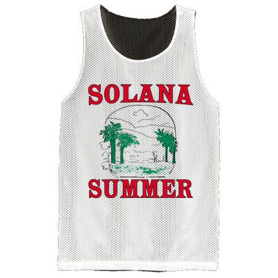 Solana Summer Mesh Reversible Basketball Jersey Tank