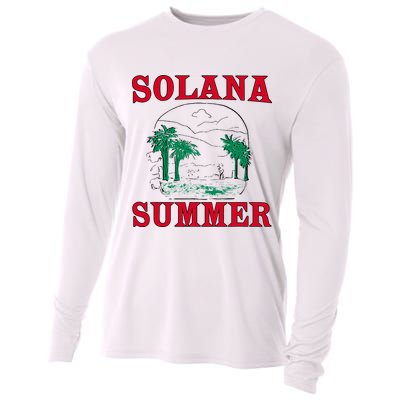Solana Summer Cooling Performance Long Sleeve Crew