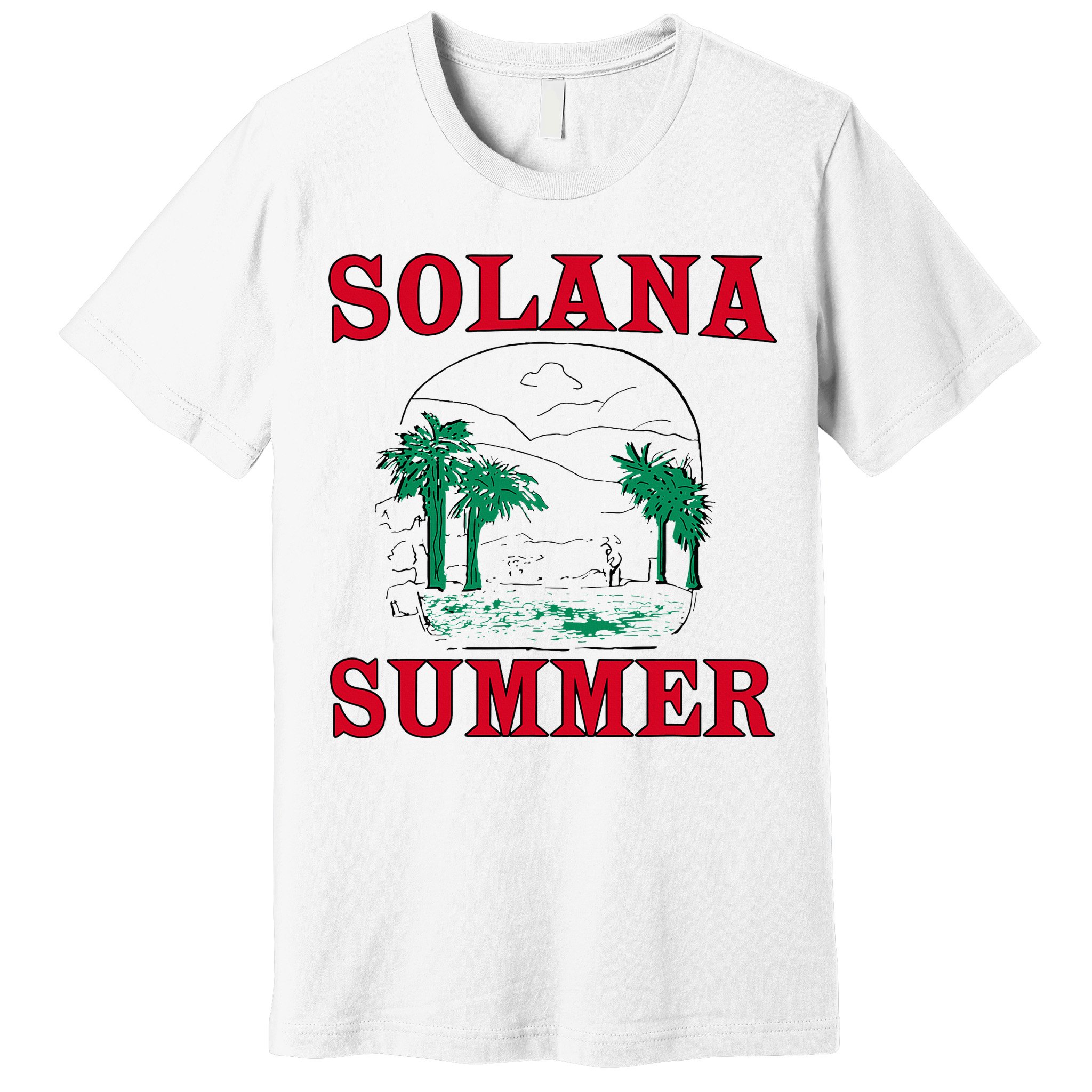 Solana Summer Premium T-Shirt