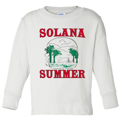Solana Summer Toddler Long Sleeve Shirt