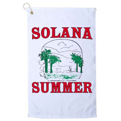 Solana Summer Golf Towel