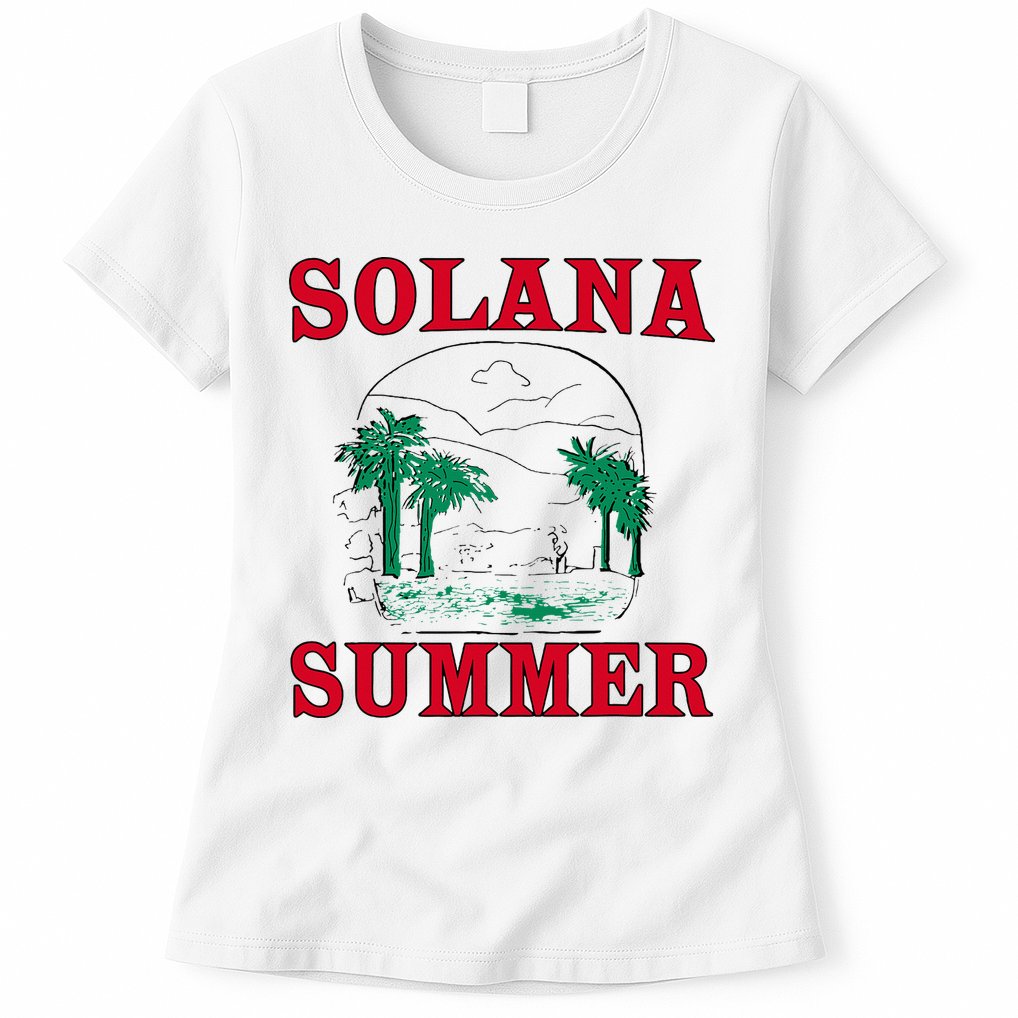 Solana Summer Womens T-Shirt