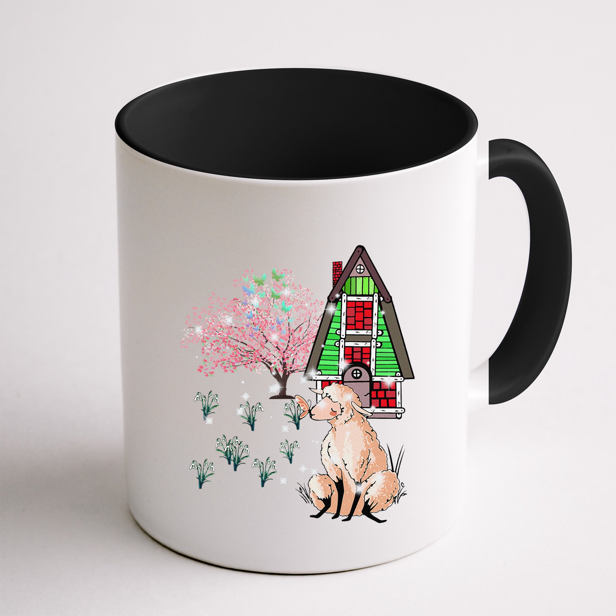 Spring Shee.P Shee.P Lamb Easter Happy Easter Children Child Mug