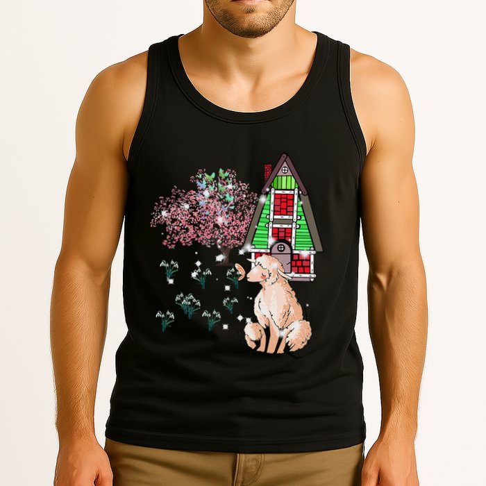 Spring Shee.P Shee.P Lamb Easter Happy Easter Children Child Tank Top