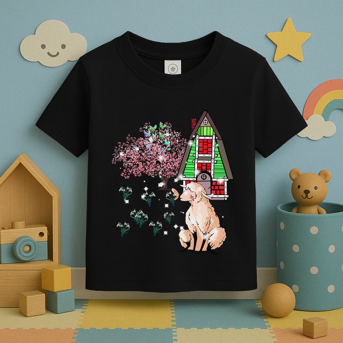 Spring Shee.P Shee.P Lamb Easter Happy Easter Children Child Toddler T-Shirt