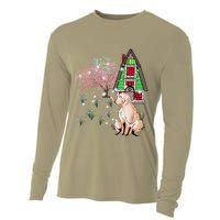 Spring Shee.P Shee.P Lamb Easter Happy Easter Children Child Cooling Performance Long Sleeve Crew