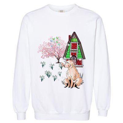 Spring Shee.P Shee.P Lamb Easter Happy Easter Children Child Garment-Dyed Sweatshirt