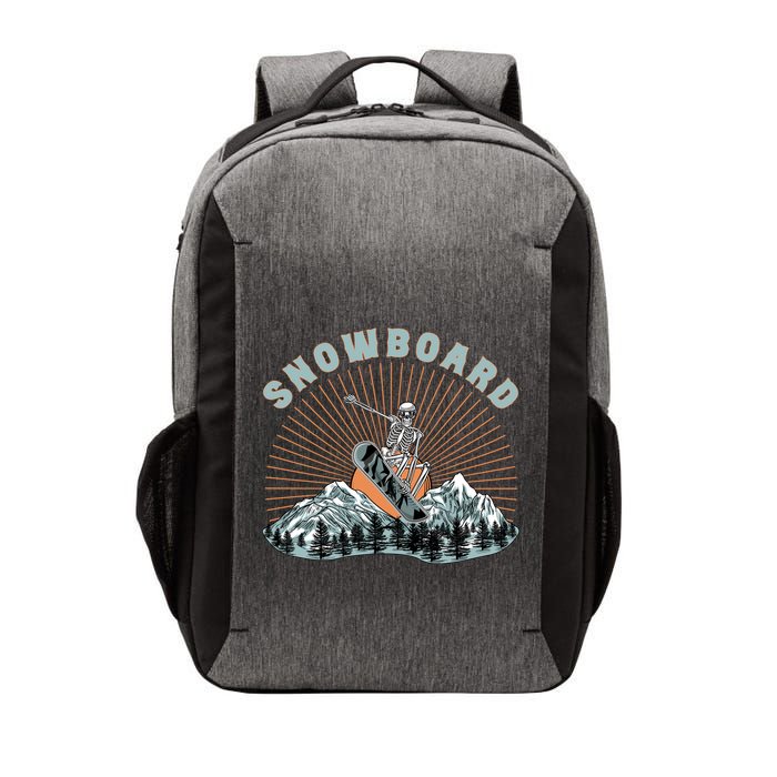 Skeleton Snowboard Snowboarding Winter Sports Snowboard Vector Backpack