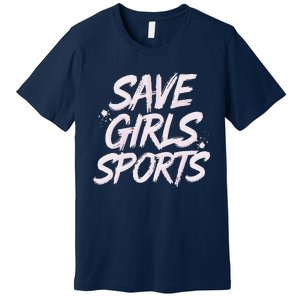 Save Sports School Student Right Female Athletes Premium T-Shirt