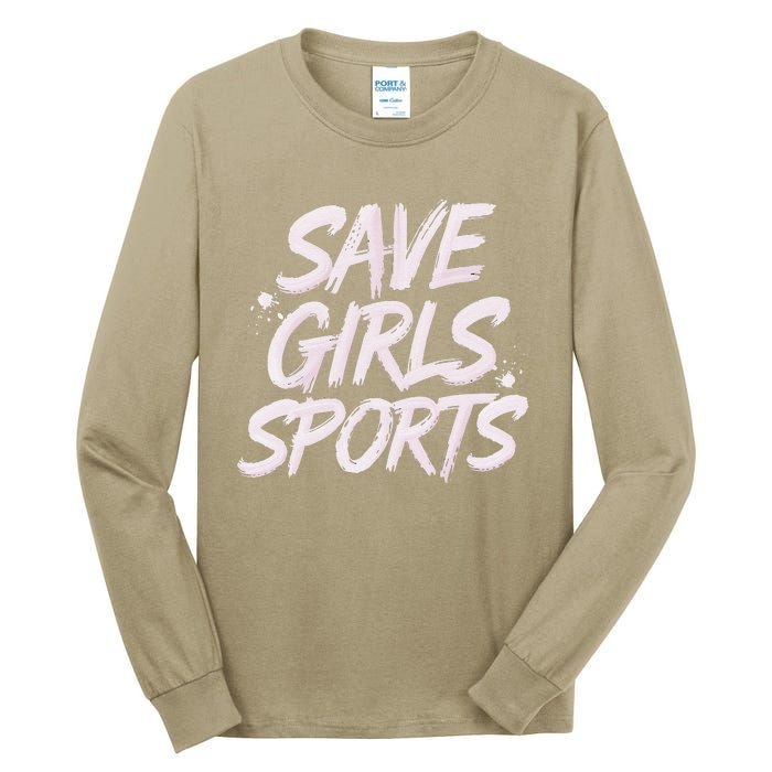 Save Sports School Student Right Female Athletes Tall Long Sleeve T-Shirt