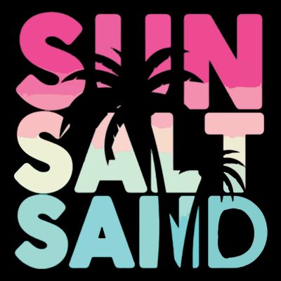 Sun Sand Salt Beach T-Shirt