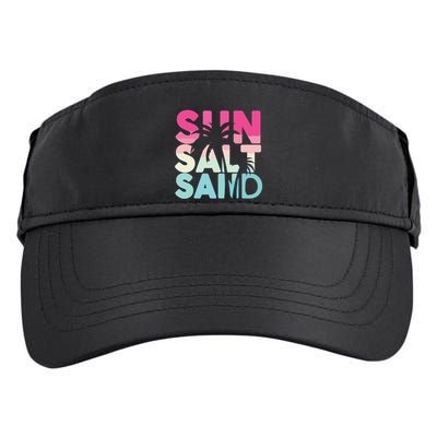 Sun Sand Salt Beach Adult Drive Performance Visor