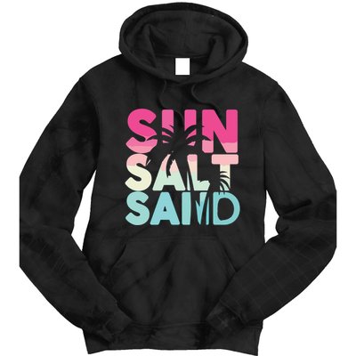 Sun Sand Salt Beach Tie Dye Hoodie