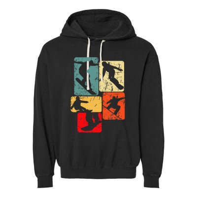 Snowboard Snowboarder Snowboarding Garment-Dyed Fleece Hoodie