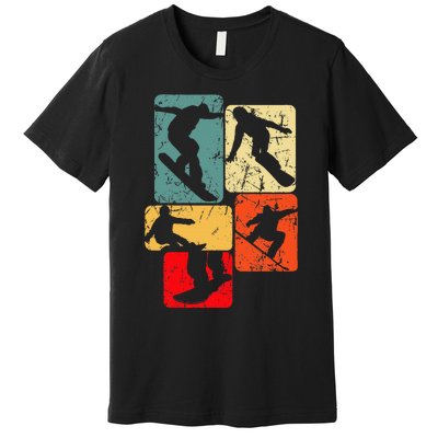 Snowboard Snowboarder Snowboarding Premium T-Shirt