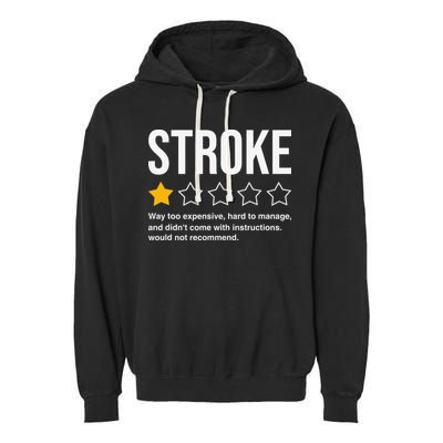Stroke Survivor Garment-Dyed Fleece Hoodie
