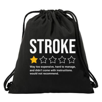 Stroke Survivor Drawstring Bag