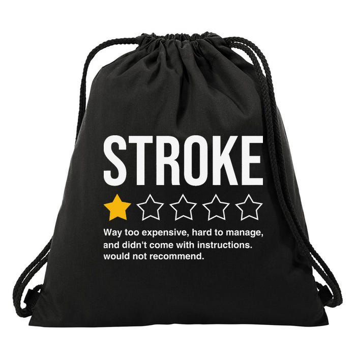 Stroke Survivor Drawstring Bag