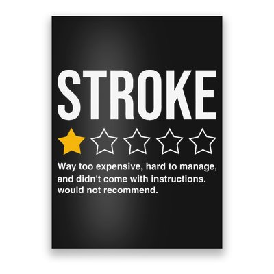 Stroke Survivor Poster
