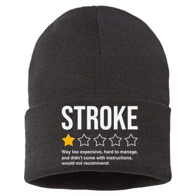 Stroke Survivor Sustainable Knit Beanie