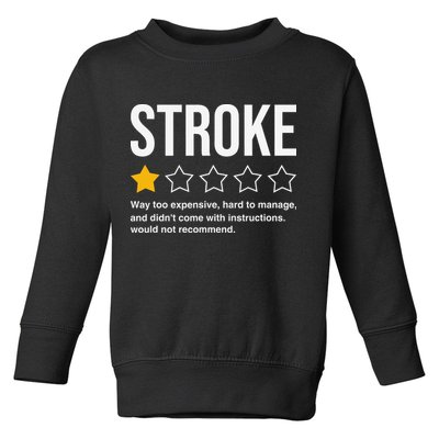 Stroke Survivor Toddler Sweatshirt