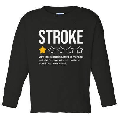Stroke Survivor Toddler Long Sleeve Shirt