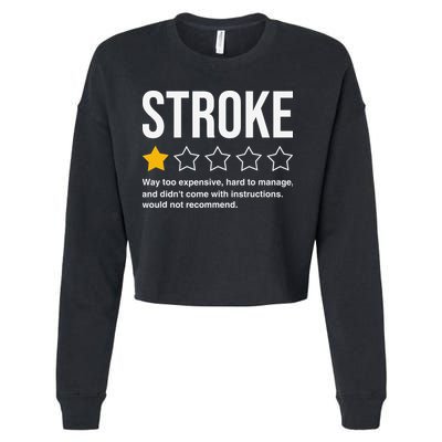 Stroke Survivor Cropped Pullover Crew