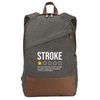 Stroke Survivor Cotton Canvas Backpack