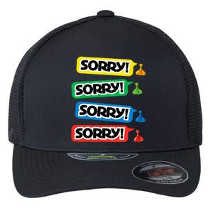 Sorry Sorry! Sorry! Sorry! Flexfit Unipanel Trucker Cap