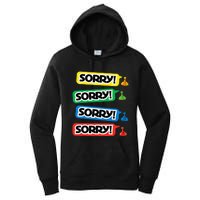 Sorry Sorry! Sorry! Sorry! Women's Pullover Hoodie