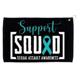 Support Squad Sexual Assault Awareness Month Support Victim Grommeted Golf Towel