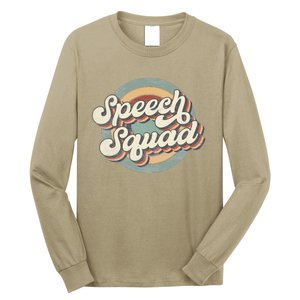 Speech Squad Speech Therapy Crew Hello Back To School Team Long Sleeve Shirt