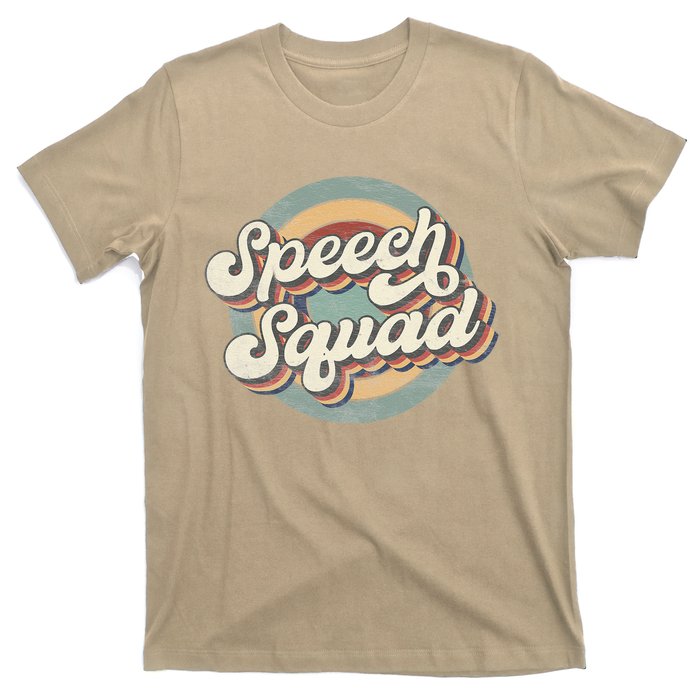 Speech Squad Speech Therapy Crew Hello Back To School Team T-Shirt