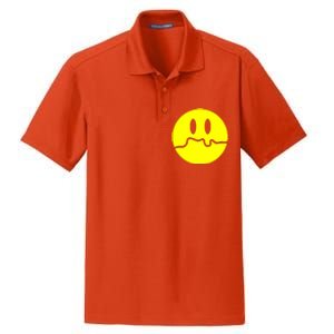 Sad Smile Dry Zone Grid Polo