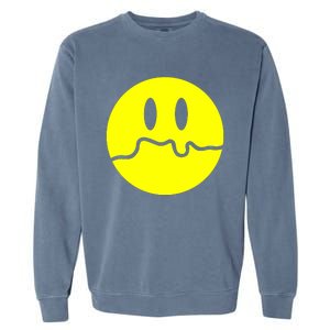 Sad Smile Garment-Dyed Sweatshirt