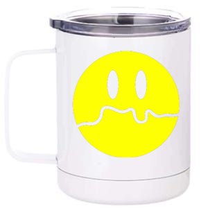 Sad Smile 12 oz Stainless Steel Tumbler Cup