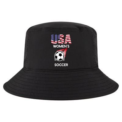 Support 'S Soccer Team USA Cool Comfort Performance Bucket Hat