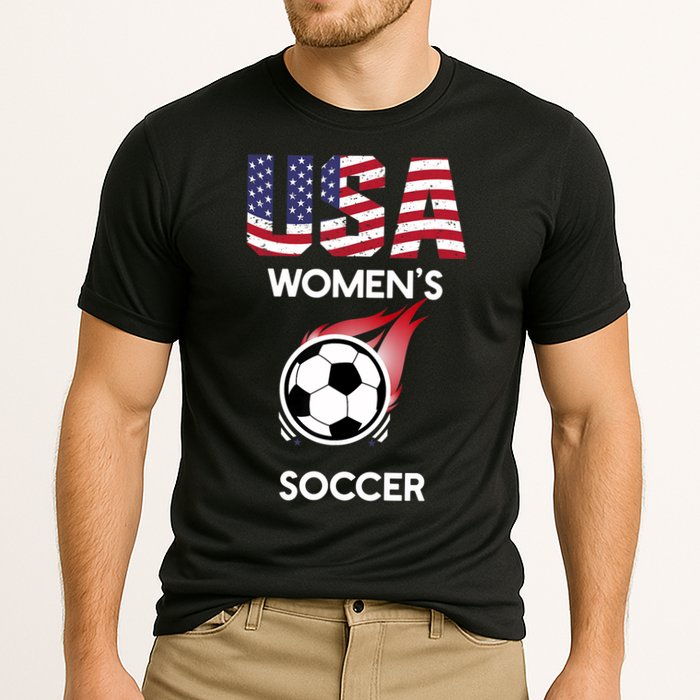 Support 'S Soccer Team USA Cooling Performance Crew T-Shirt