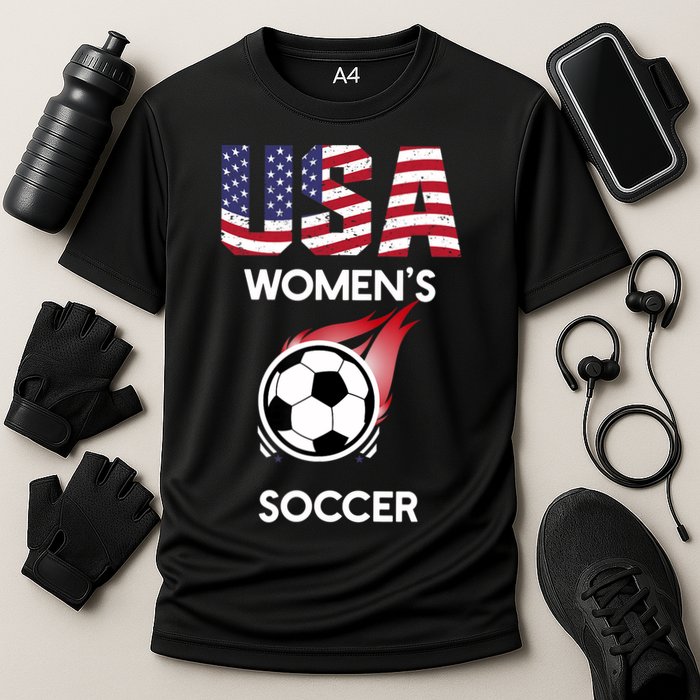 Support 'S Soccer Team USA Cooling Performance Crew T-Shirt