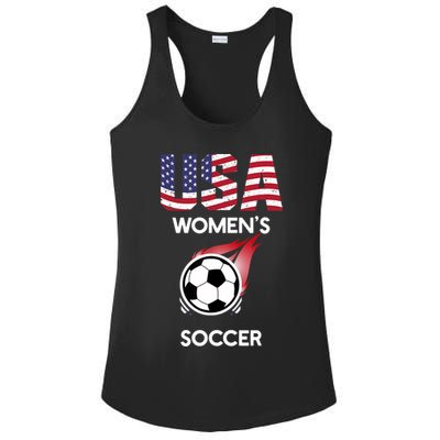 Support 'S Soccer Team USA Ladies PosiCharge Competitor Racerback Tank