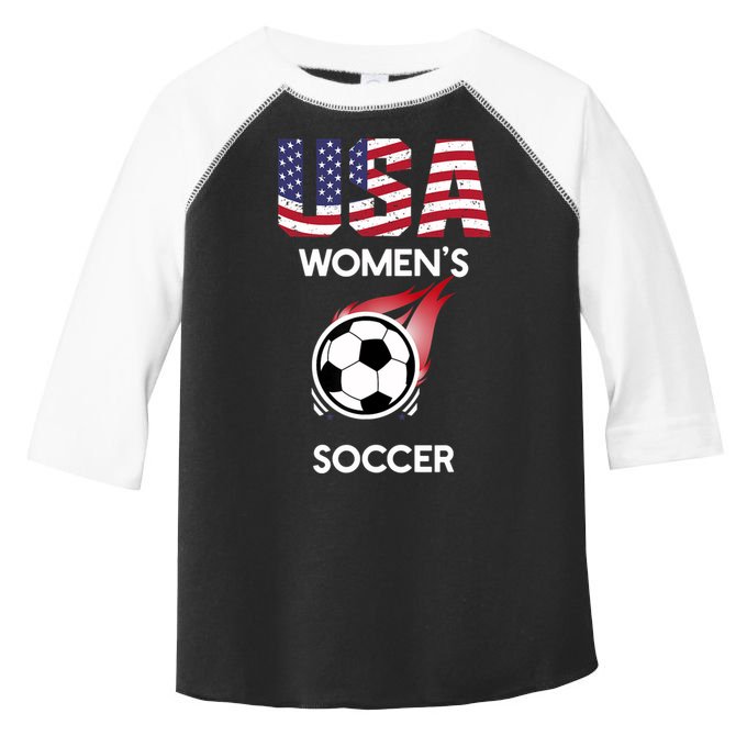 Support 'S Soccer Team USA Toddler Fine Jersey T-Shirt