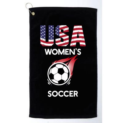 Support 'S Soccer Team USA Golf Towel