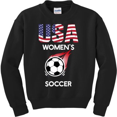 Support 'S Soccer Team USA Kids Sweatshirt