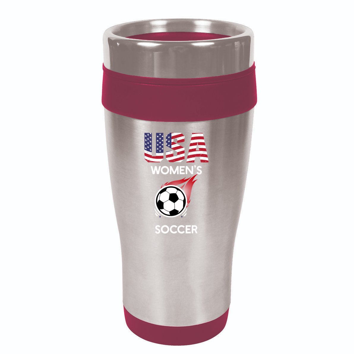Support 'S Soccer Team USA 16oz Travel Tumbler