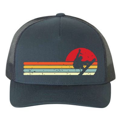 Sunset Snowboarder Snow Boarding Snowboarders Yupoong Adult 5-Panel Trucker Hat