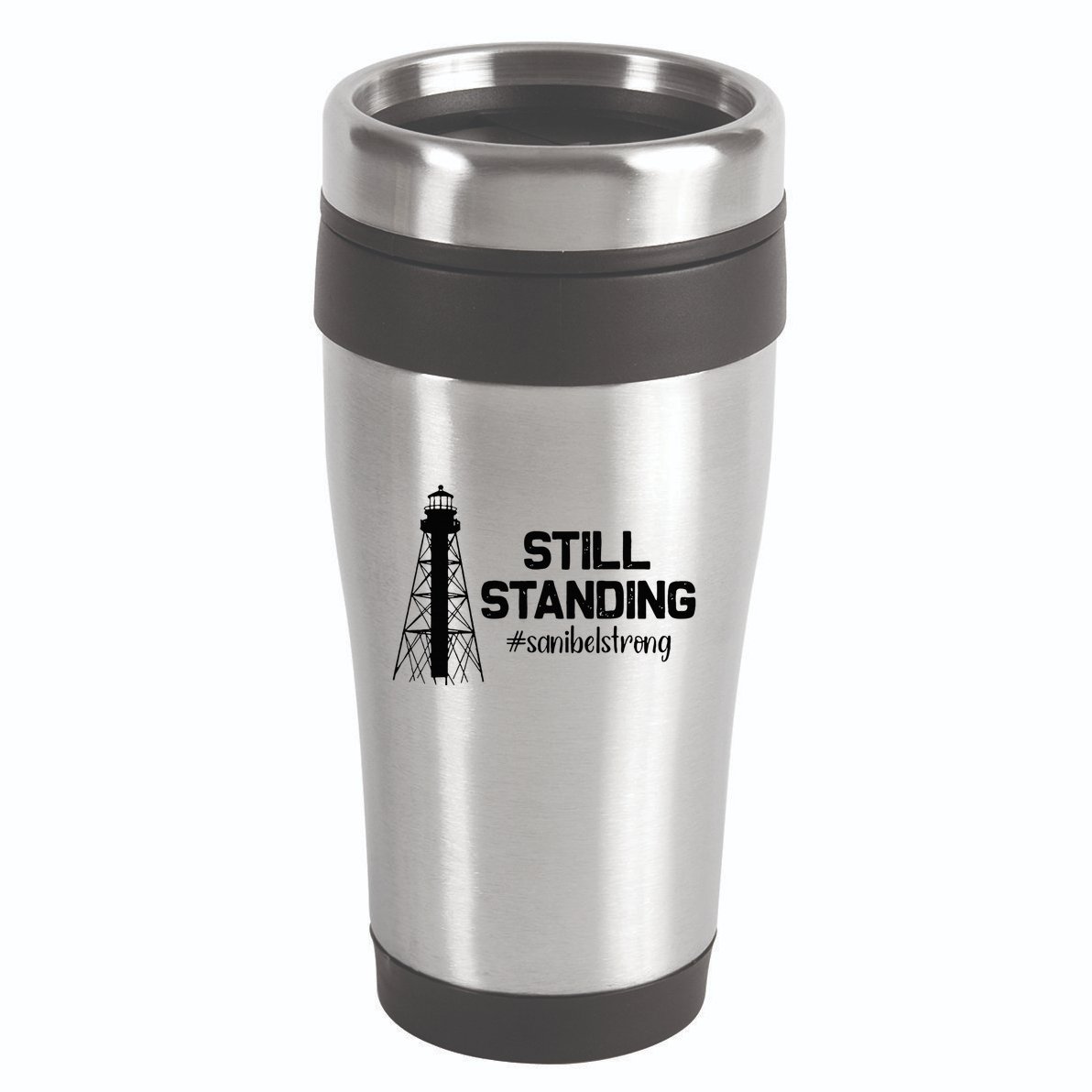 Still Standing Sanibel Strong Florida Hurricane Relief 16oz Travel Tumbler