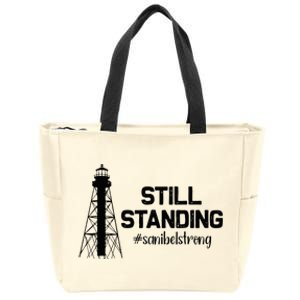 Still Standing Sanibel Strong Florida Hurricane Relief Zip Tote Bag