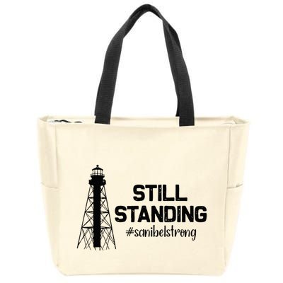 Still Standing Sanibel Strong Florida Hurricane Relief Zip Tote Bag
